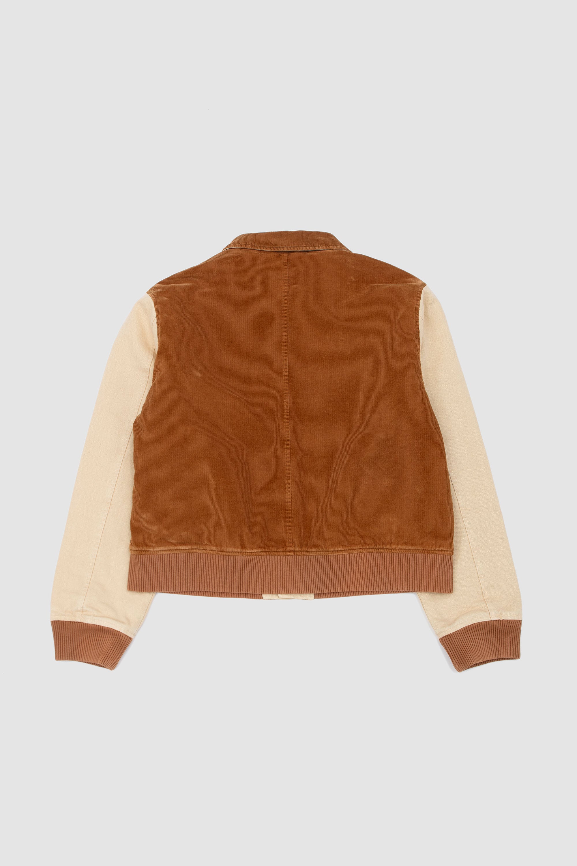 Homecoming Varsity Jacket Brown/ Sand_4