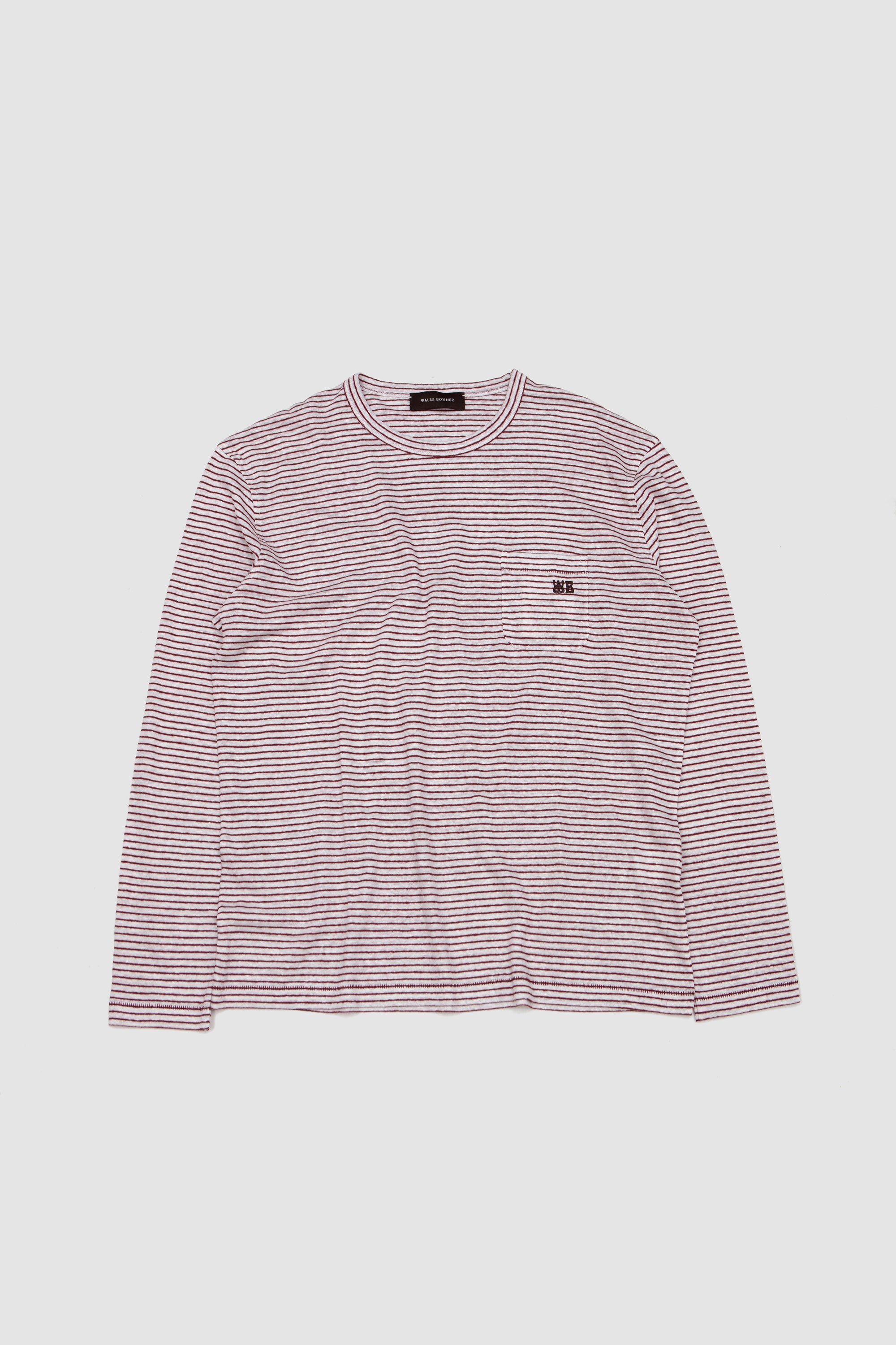 Hour T-Shirt Ivory/ Wine