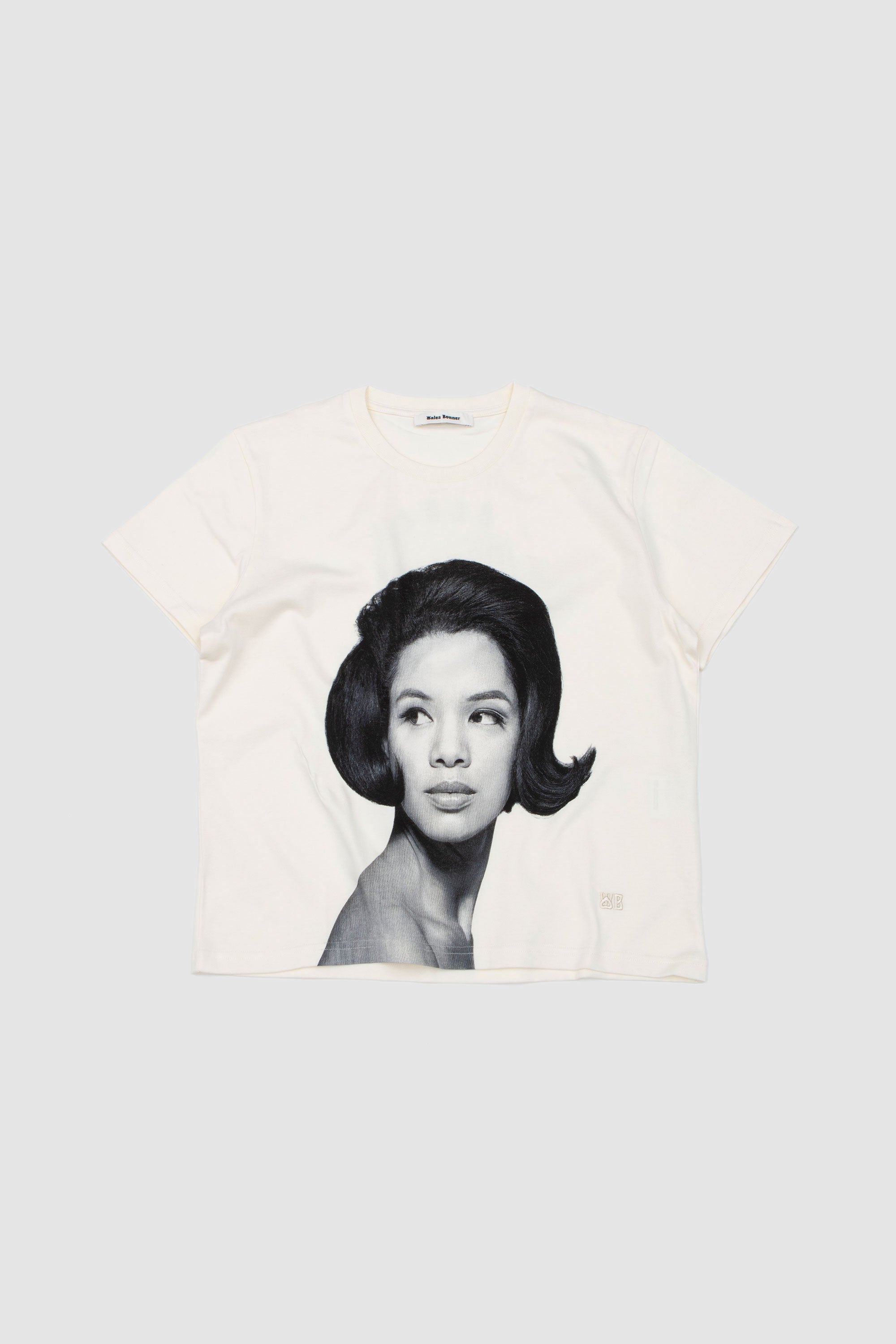 Selah Cropped T-Shirt Ivory
