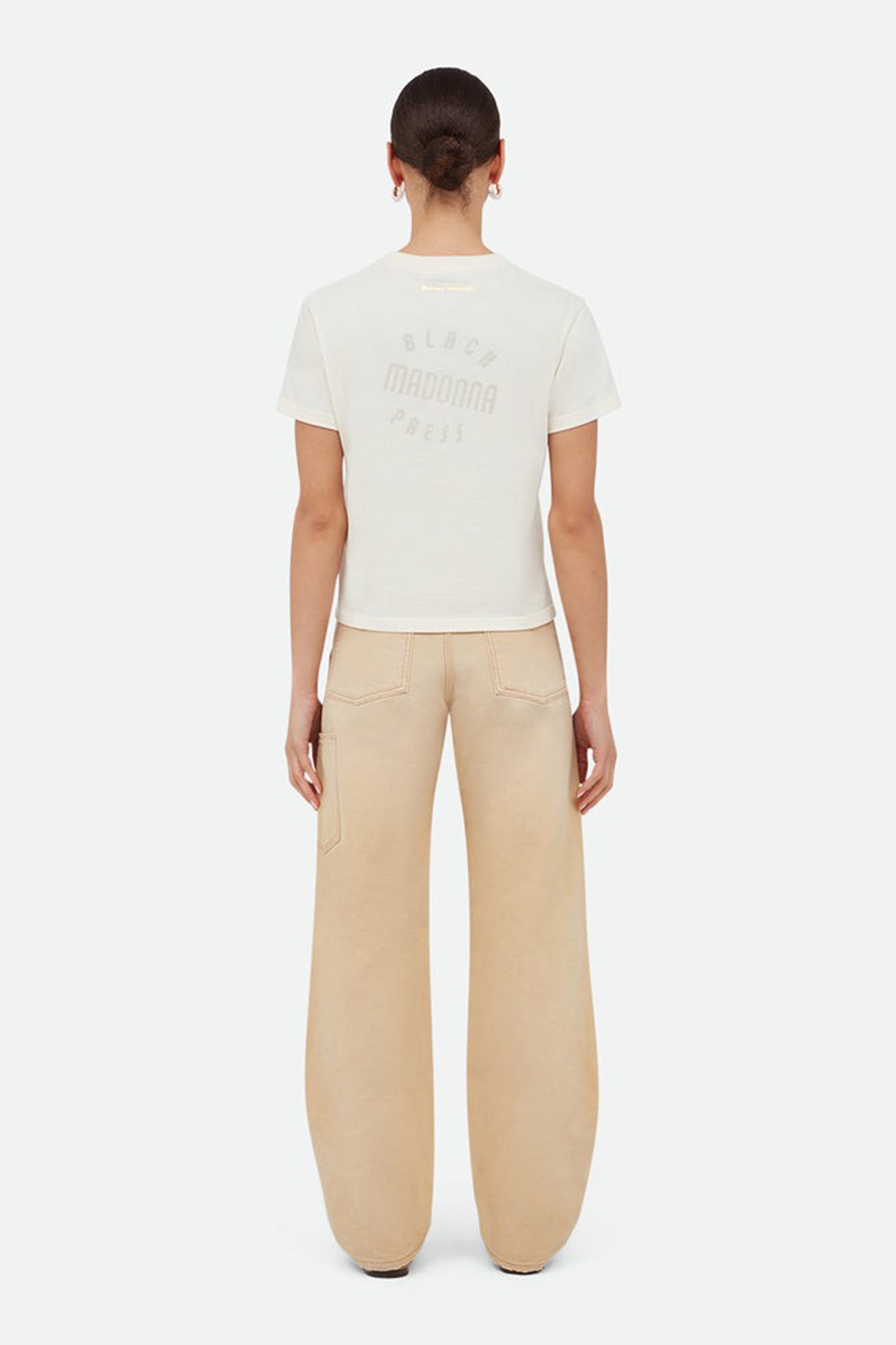 Selah Cropped T-Shirt Ivory