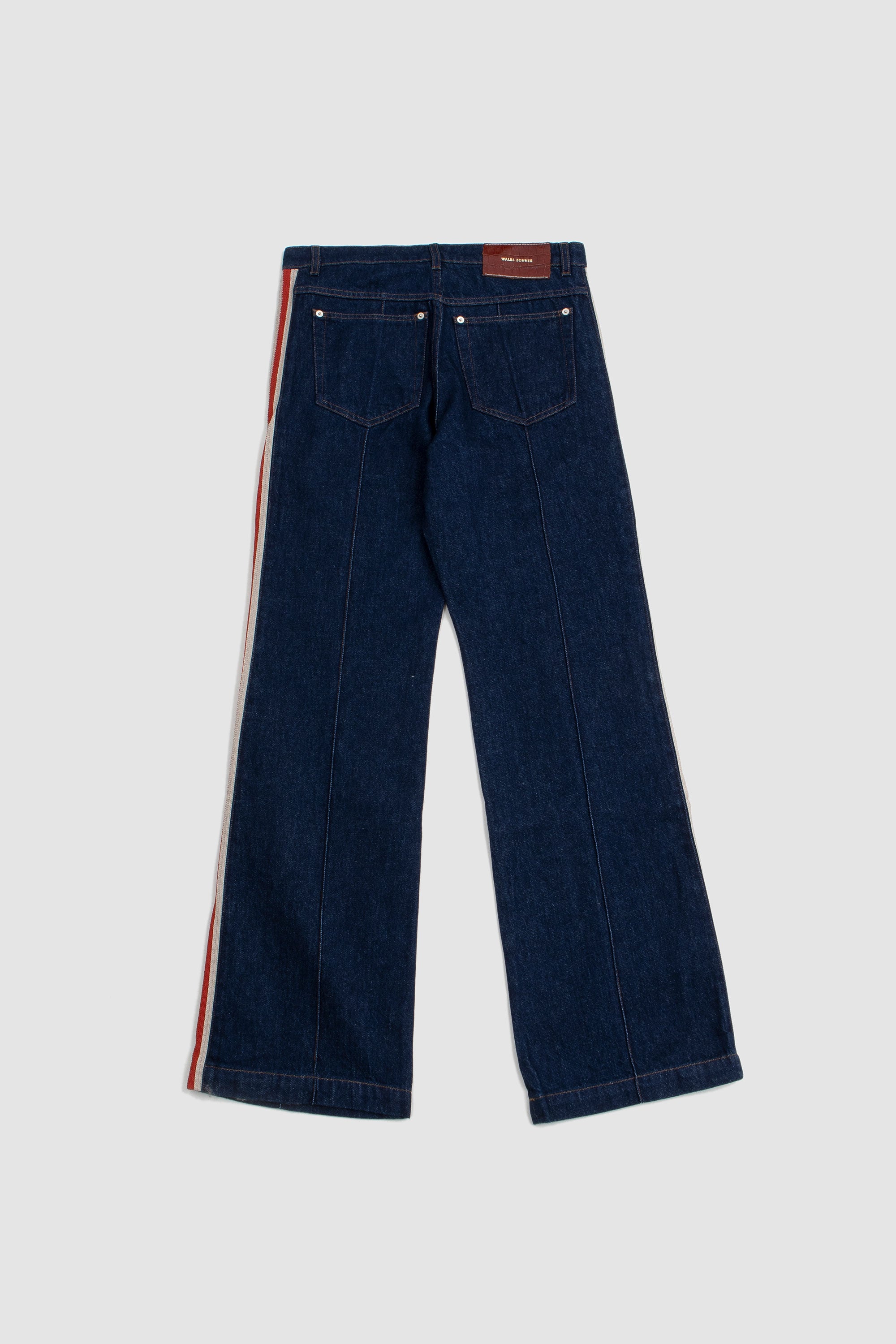 Shadow Denim Trouser Raw Denim Deep Blue_4