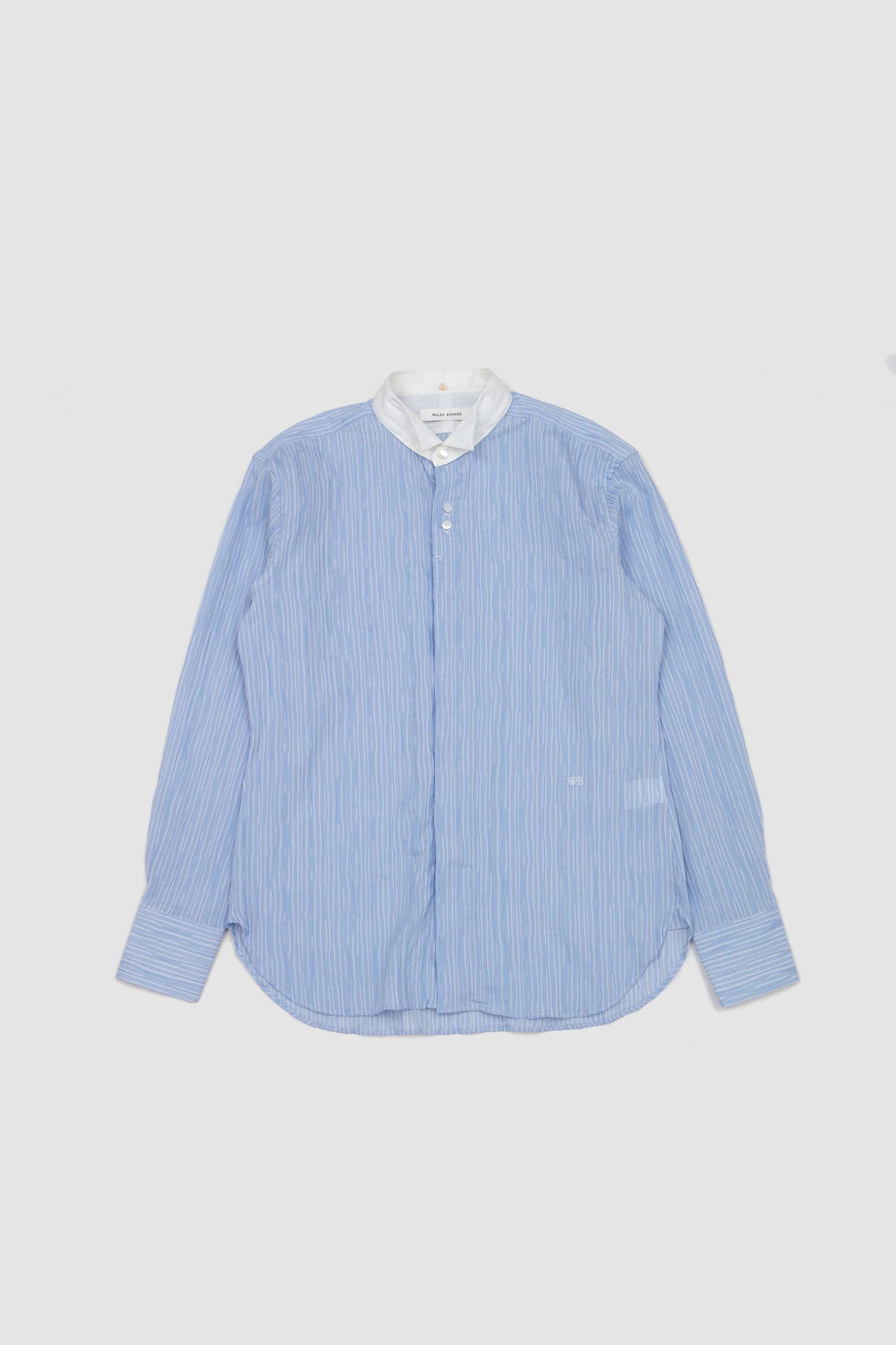 Tone Dress Shirt Cornflower Blue/ White_1