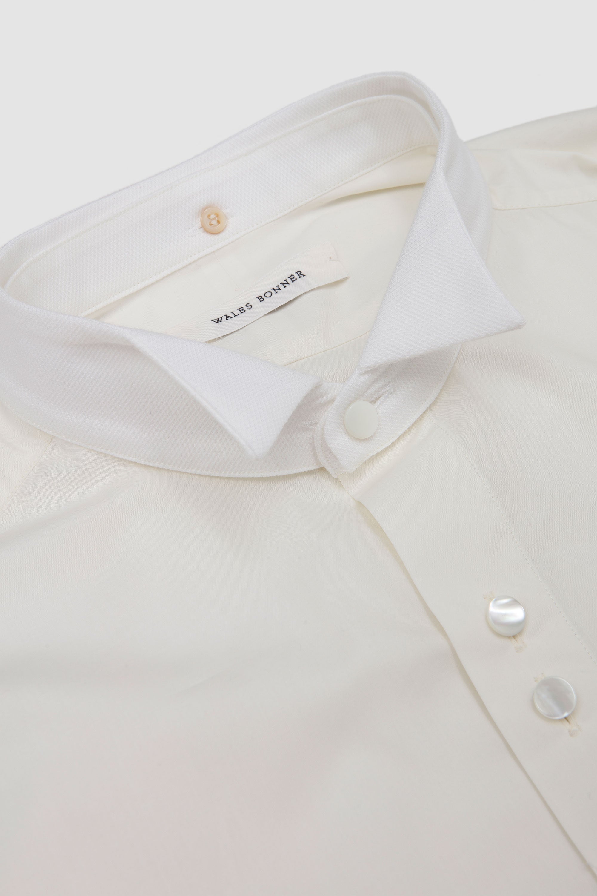 Tone Dress Shirt Ivory/ White_2