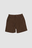 SPORTIVO STORE_Beach Short Light Weight Terry Brown