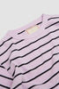 SPORTIVO STORE_Herve Striped Unisex T-Shirt Pink/Navy_3