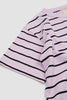 SPORTIVO STORE_Herve Striped Unisex T-Shirt Pink/Navy_4
