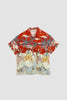 SPORTIVO STORE_Rangi Over Caraibian Print Washed Shirt Rust_2