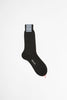 SPORTIVO STORE_Dotted Cotton Socks in Nero/Poivre