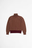 SPORTIVO STORE_Aaitor Trutleneck Striped Sweater Bordeaux/Cammello_2