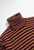 SPORTIVO STORE_Aaitor Trutleneck Striped Sweater Bordeaux/Cammello_3