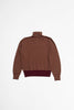 SPORTIVO STORE_Aaitor Trutleneck Striped Sweater Bordeaux/Cammello_4