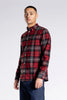 SPORTIVO STORE_Anton Brushed Flannel Check Burgundy_4
