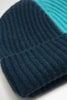 SPORTIVO STORE_Bi Colour Beanie Cashmere Turquoise/Navy_3