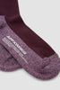 SPORTIVO STORE_Duo-Tone Stretch Cotton Sock Crimson_4