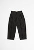 SPORTIVO STORE_Formal Grain de Poudre Wool Pants Black