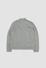 SPORTIVO STORE_Half Zip Sweatshirt Grey Melange_5