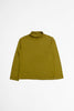 SPORTIVO STORE_High Neck T-Shirt Cotton Thermal Jersey Dark Ochre_2