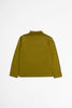 SPORTIVO STORE_High Neck T-Shirt Cotton Thermal Jersey Dark Ochre_5