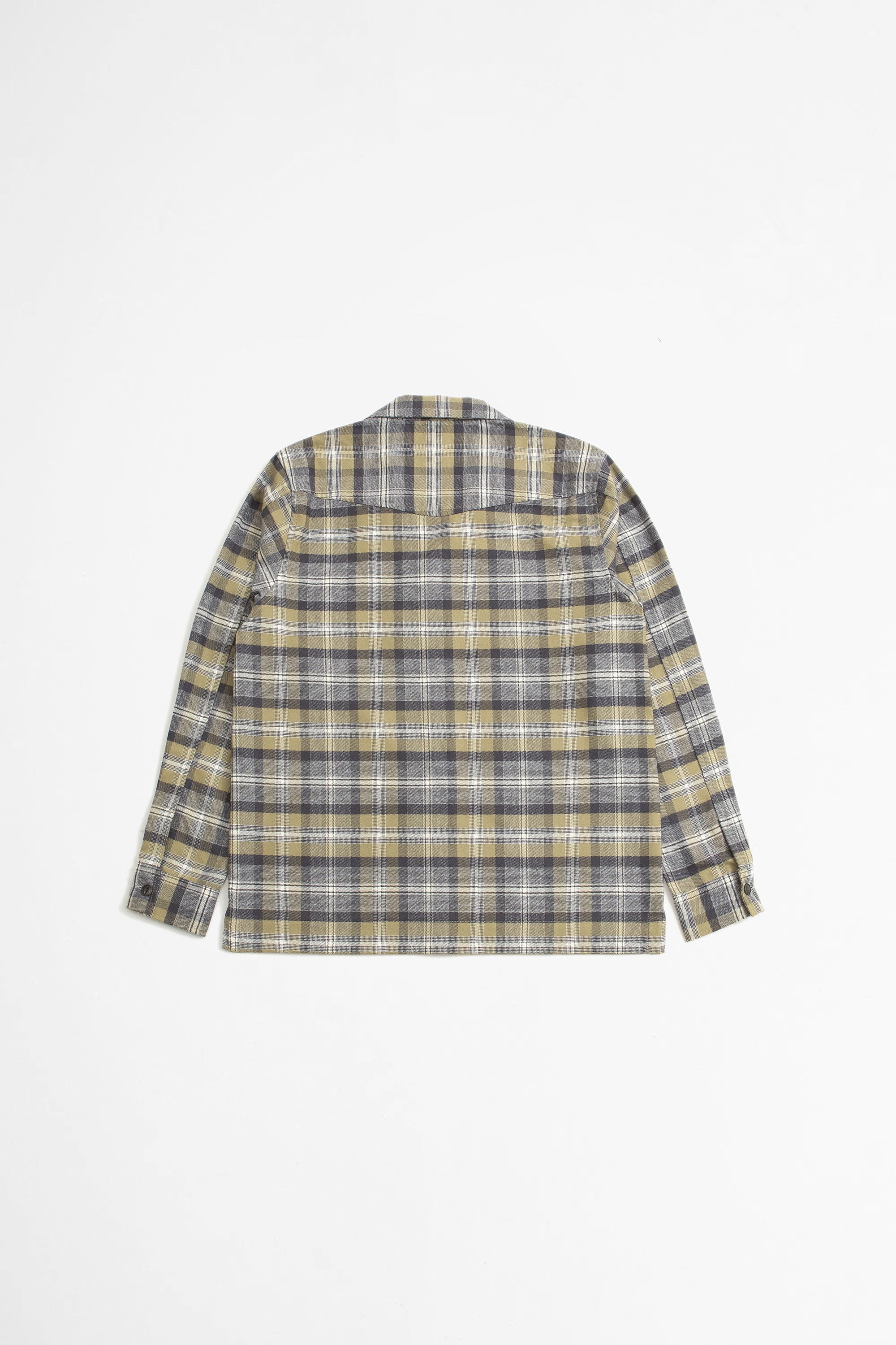 Jude Soft Cotton Overshirt Olive/Navy/White_4