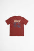 SPORTIVO STORE_Navy Wave SS Tee Coral Red