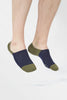 SPORTIVO STORE_No Show Sock Navy/Olive_5