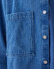 SPORTIVO STORE_Overshirt Workwear Denim Washed Blue_4