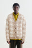 SPORTIVO STORE_Polar Knit Cardigan Oyster Houndstooth