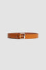 SPORTIVO STORE_Simple Boucle Leather Belt Hazel_2