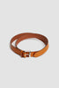 SPORTIVO STORE_Simple Boucle Leather Belt Hazel_3