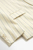 SPORTIVO STORE_Single-Breasted Blazer in Pinstriped Wool Fresco Ivory_5