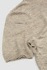 SPORTIVO STORE_SS Linen Crew Neck Beige Melange_4