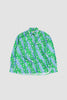 SPORTIVO STORE_Stripy Flowers Poplin Shirt Sea Green