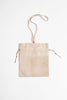 SPORTIVO STORE_Suede Leather Pouch Light Beige