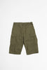 SPORTIVO STORE_Vintage Fit 6 Pockets Cargo Shorts Army Green